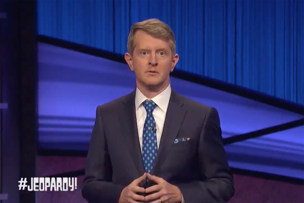 Ken Jennings hosts the first "Jeopardy!"  After the death of Alex Trebeek