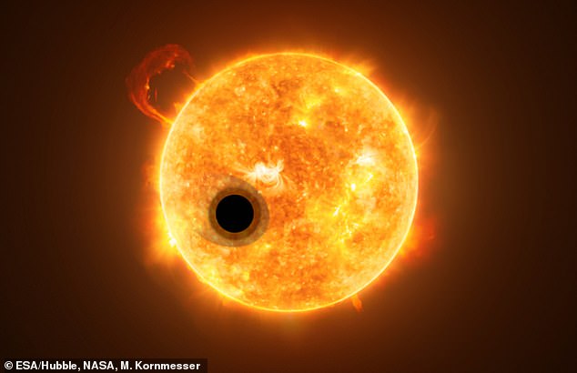 WASP-107b is very close to its star, WASP-107, with estimates indicating that the planet is 16 times more than its star compared to Earth's sun.